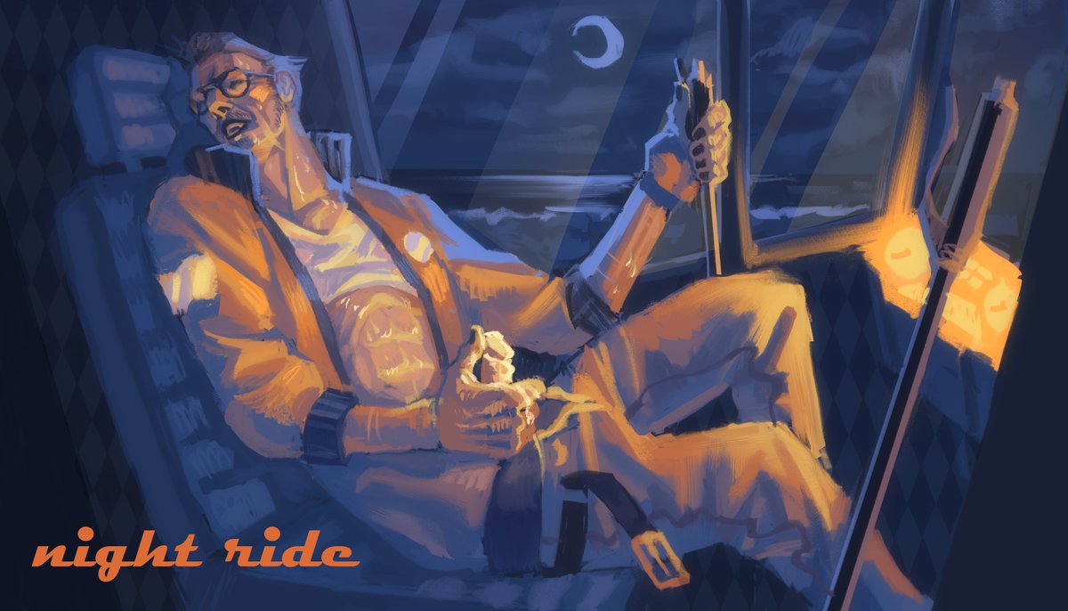 EroValkyrie's tweet photo. "Night Ride", my Kim/Kineema fic (with KimHarry) is out now on AO3! (link below)👀🚗💖💖💖
With extra art c0mm by @ISKANDER_TM_ , thank you so much for your amazing work!  #dickelysium https://t.co/Dnww5qbEx4