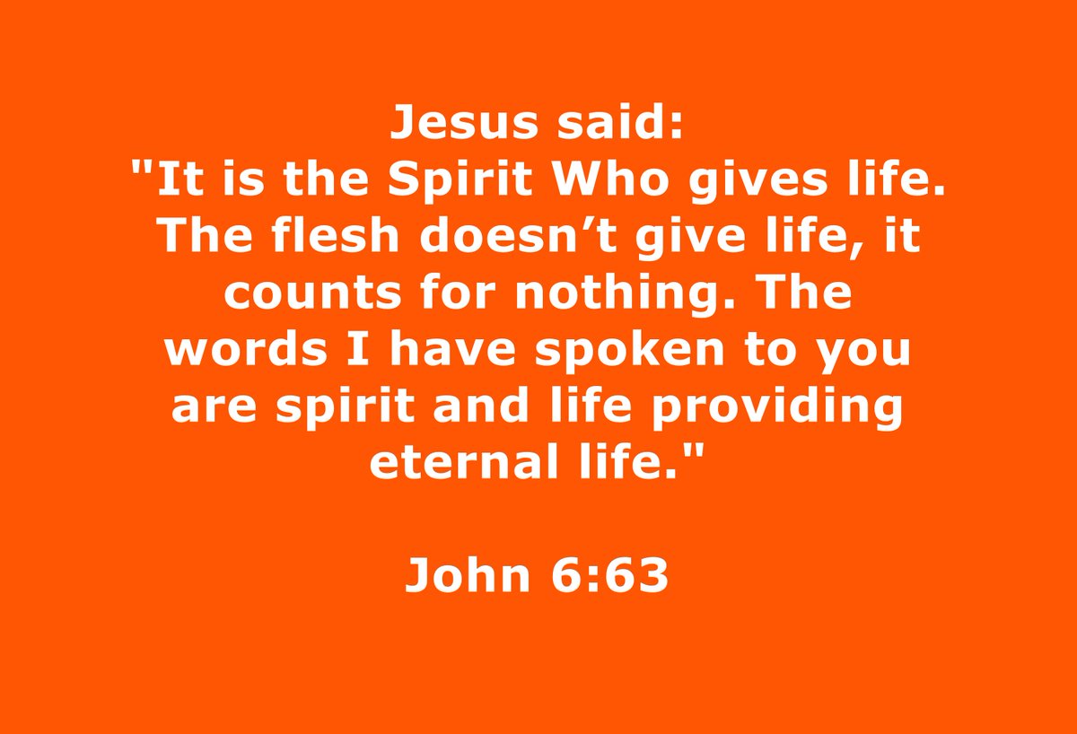 HIS Embassy On Twitter Jesus Said It Is The Spirit Who Gives Life his-embassy-on-twitter-jesus-said-it-is-the-spirit-who-gives-life