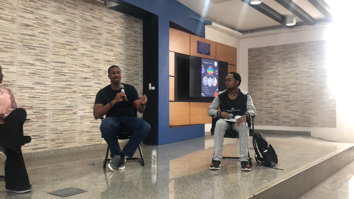 RobertNyinge's tweet photo. Today's CyberSecurity event at Strathmore was amazing
Thankyou @BRIGHTZEED @Judy_infosec and Clinton Otieno
#CyberSecurity #scesa #strathmore #gdsc https://t.co/4bBeWE7IMq