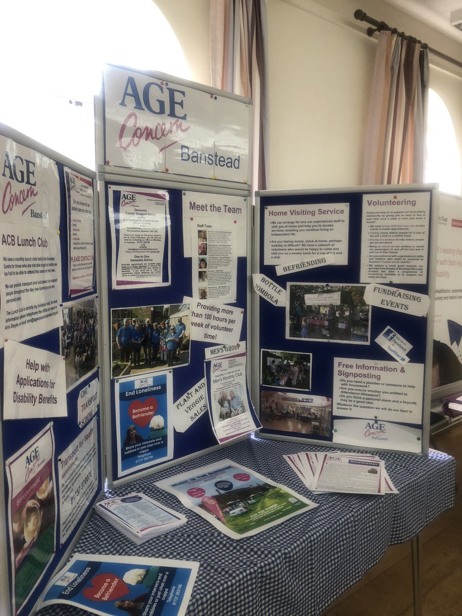 ageconcernbanst's tweet photo. @T66018937R @ForReigate @RBBCLeader @reigatebanstead Fabulous afternoon @TadworthWalton at their event to thank Covid Volunteers. Fabulous to see what can be achieved when communities pull together https://t.co/51VNRkLyps