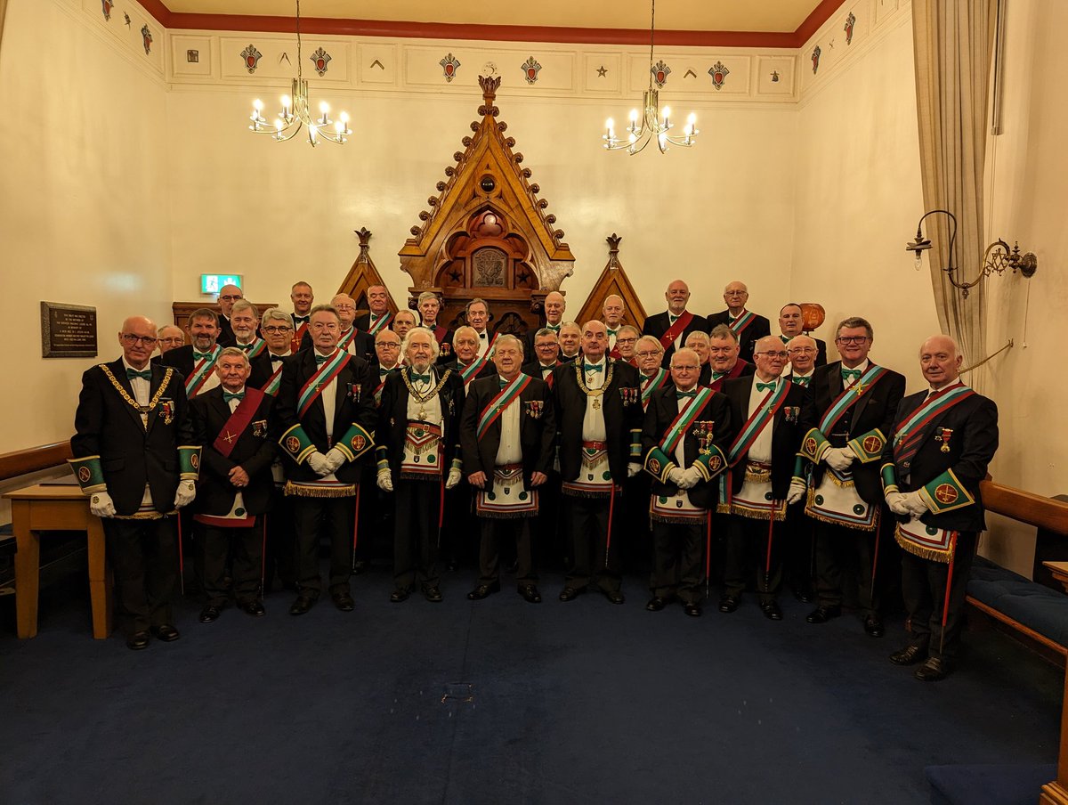 ArmaghMason39's tweet photo. Mid-Ulster Past Chief's Council of Knight Masons installation of officers #GCKM #KnightMasons #Masonic https://t.co/f0QlvTJmMq