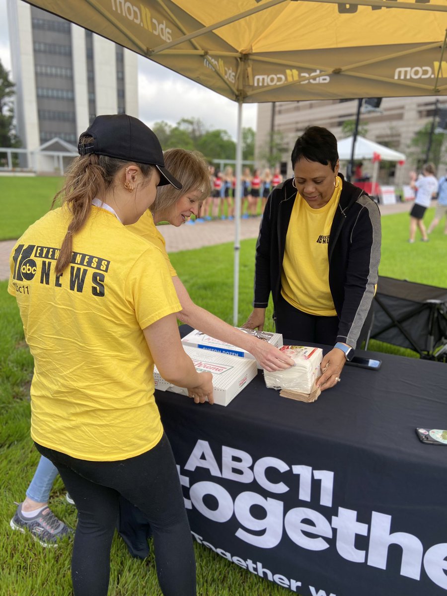 ABC11Together's tweet photo. Amazing day participating in the Walk to Defeat ALS. Thanks to all who supported the cause. β€οΈ
We are Team βStogner Strongβ
@alsncchapter #alswalk #abc11 https://t.co/Jys9Dk2WK7