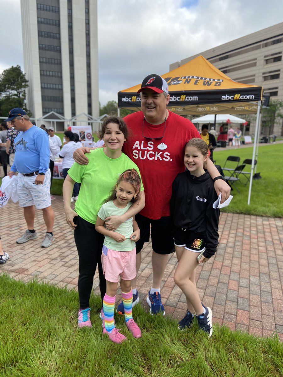 ABC11Together's tweet photo. Amazing day participating in the Walk to Defeat ALS. Thanks to all who supported the cause. β€οΈ
We are Team βStogner Strongβ
@alsncchapter #alswalk #abc11 https://t.co/Jys9Dk2WK7