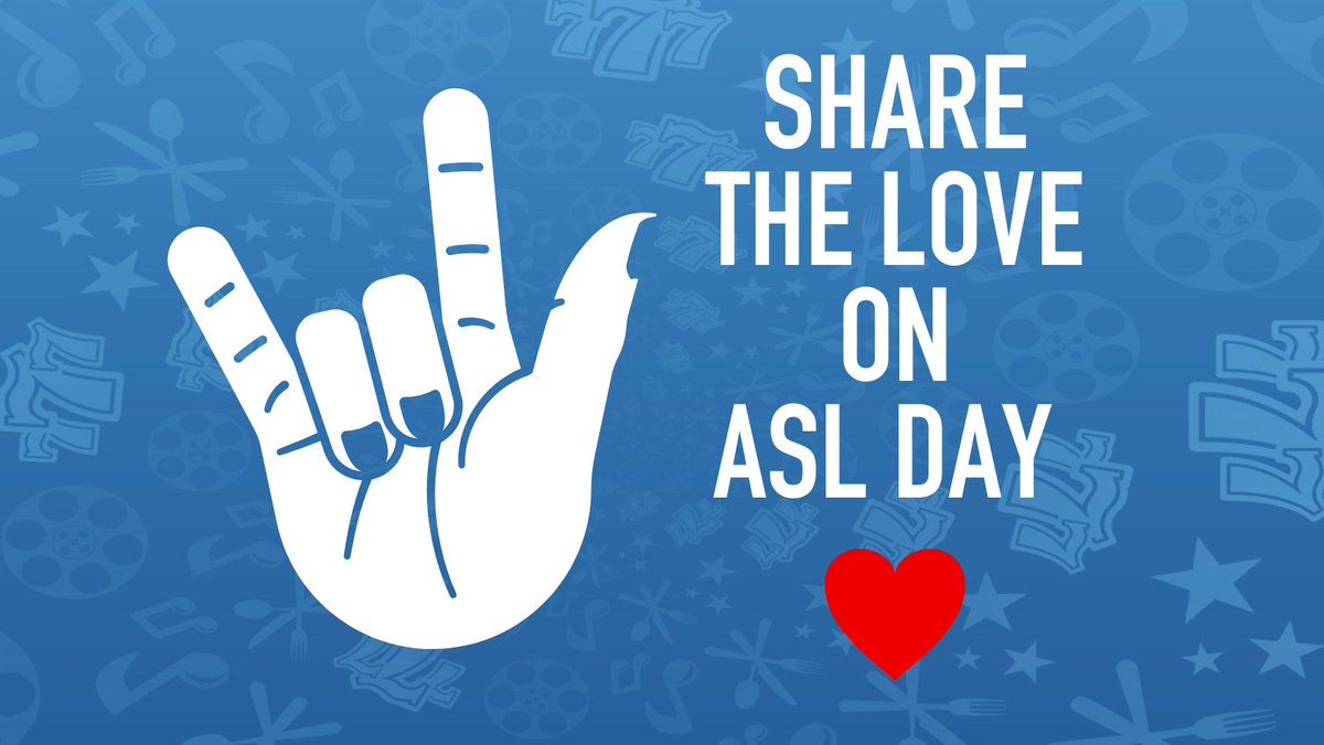 HollywoodSTL's tweet photo. Showing love to the American Sign Language Community today! 🤟 #ASLDay #AmericanSignLanguageDay https://t.co/A0TIGFb5nA