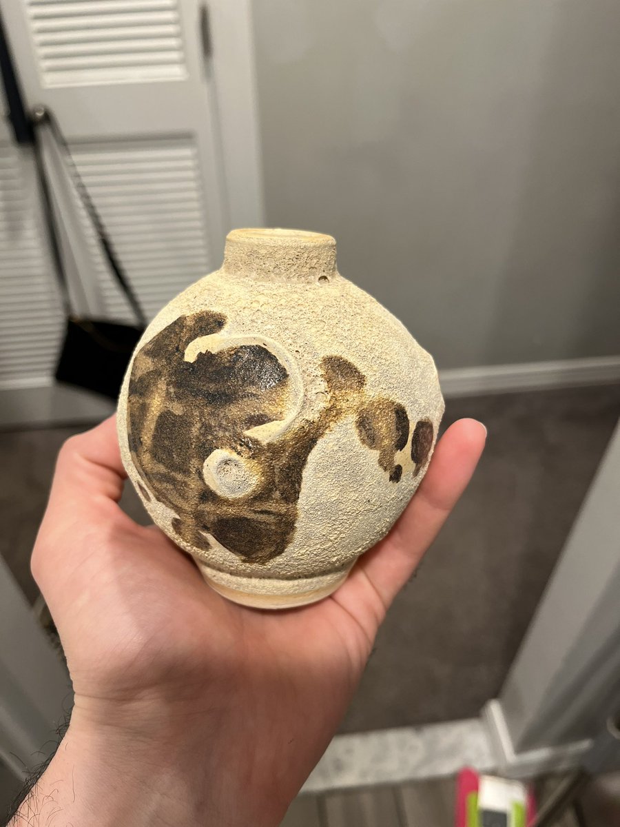 Dukesite's tweet photo. I made a tiny (to scale ~ ish) moon lamp! I’m going to get a different shade for it, but so far, it’s awesome. https://t.co/EHs1INuIjK