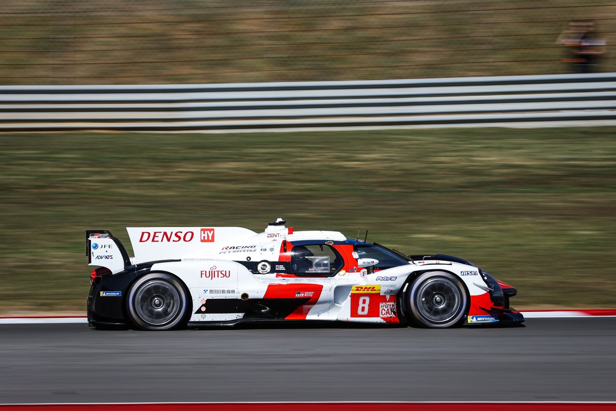 fia's tweet photo. #WEC - Toyota takes maiden pole of the season at Portimão, LMP2 top spot falls to Prema by 0.001s 🇵🇹

Read more: https://t.co/R94PECaHEZ

#6HPortimao | @AIAPortimao https://t.co/8uaddCSTg1