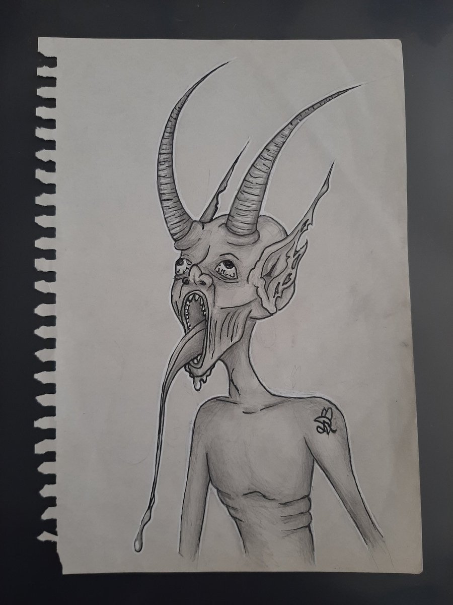 Faerytastic Oddities Original

Graphite, black fine liner and white gel pen on A5 sketchbook paper. 

#art #artist #demonart #demon #fantasyart #dndart #medievalart #graphite #sketch #sketchbook #artbook #drawing #drawingart #traditionalart #traditionalartist #mixedmedia