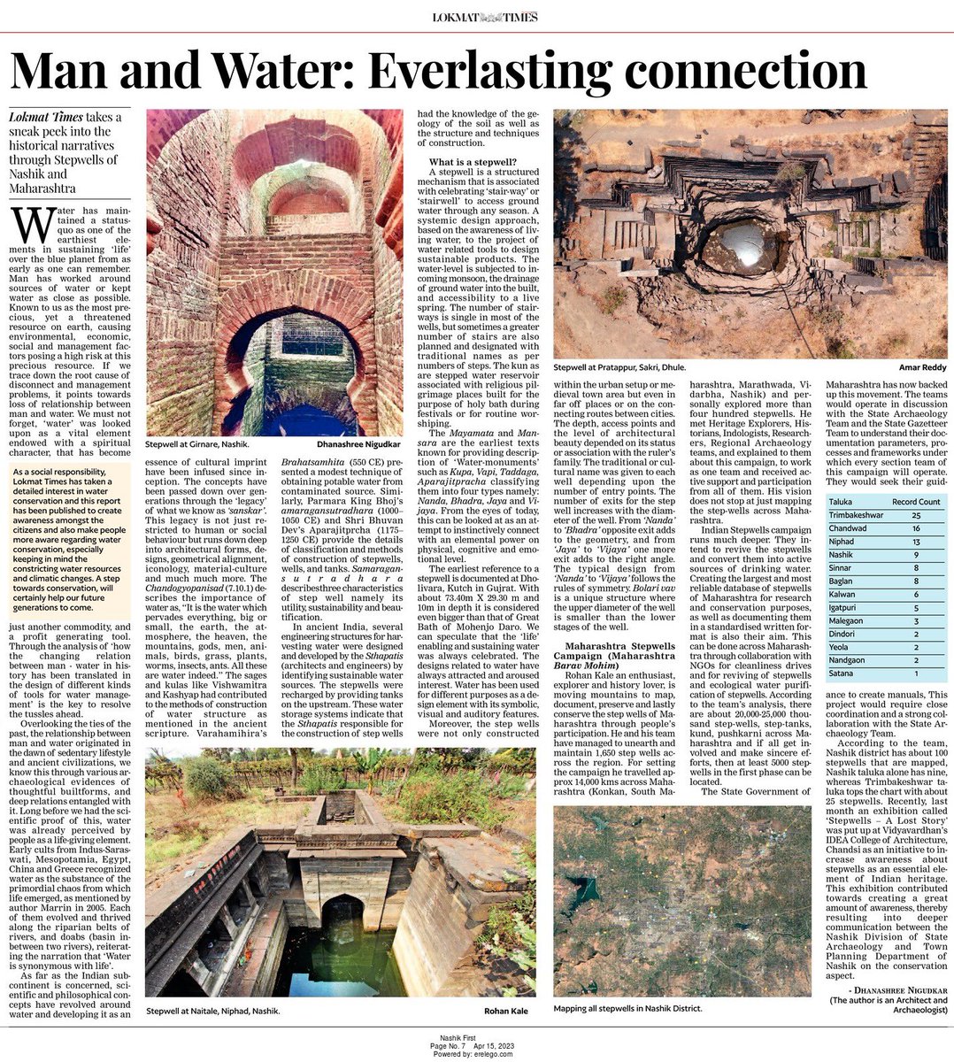 theuntold_s's tweet photo. The relationship in-between man and water originated in the dawn of sedentary lifestyle and ancient civilizations, we know this through various archaeological evidences of thoughtful builtforms, and deep relations entangled with it. Stepwells being one of them https://t.co/EATmke6mcI