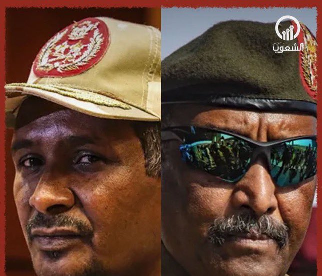 Abdulla_Alamadi's tweet photo. Another example proves that the army when sticks its nose into politics, many disorder occurs in the country and people live in worried and tense .. 
This is now happening in #Sudan .

I do not know when Asia and Africa get rid of military coups.. https://t.co/0Y7qSqRc2I