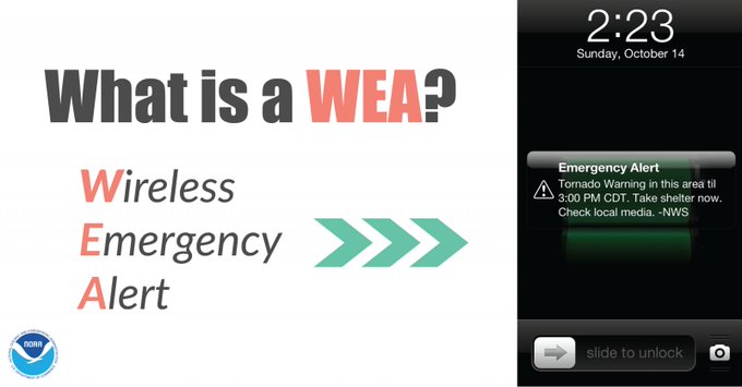 What is WEA. Wireless emergency alerts are alerts that sound on your phone.