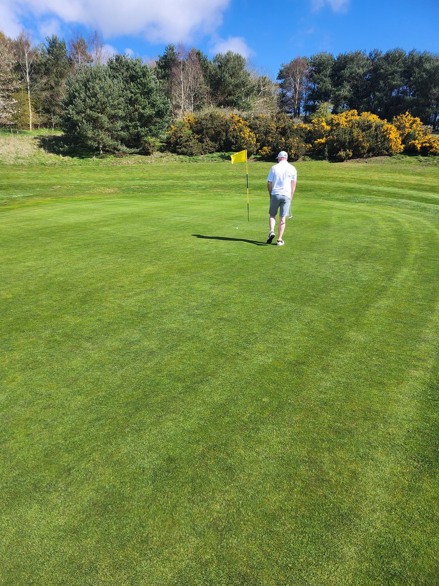 JamieCa45219451's tweet photo. The difference between drumoig and @downfieldgolf1. So glad I left downfield and saved £300 to join drumoig. Night and day as far as condition and course go https://t.co/09Dew1pa7w
