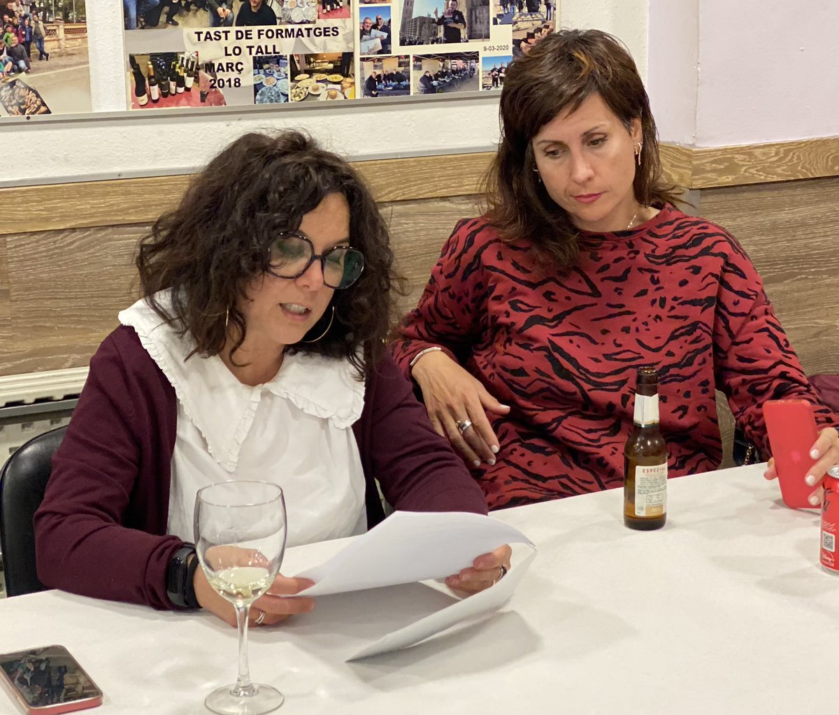 Sopar del jurat del premi literari Carme Ribes, el proper dilluns 24 sabreu el veredicte. #premicarmeribes #literatura