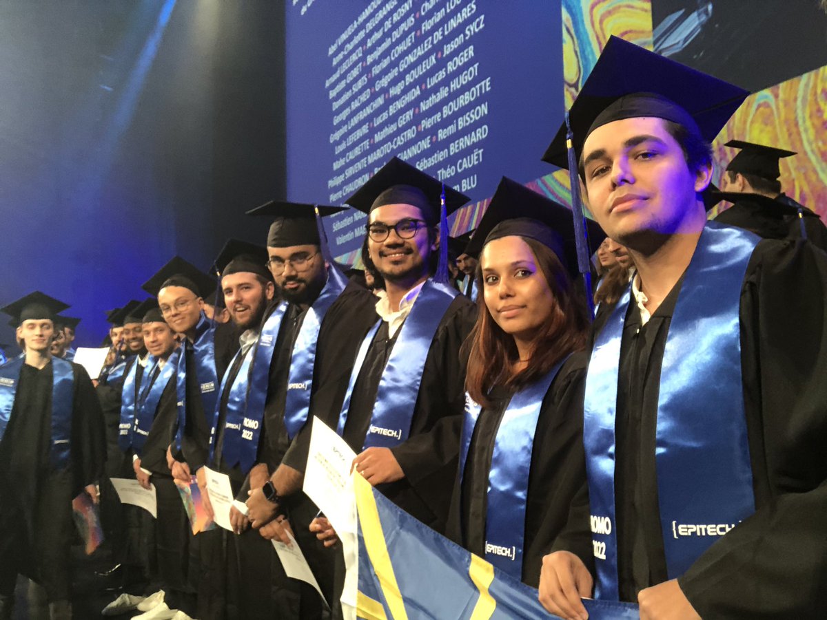 anthonypalasse's tweet photo. La première promotion d’@Epitech #reunion est titrée, bravo.

Félicitations à la promotion 2022, vous l’avez vécu et concrétisé !

#epitech #reunion #technology #graduated https://t.co/Z1U0vJttra