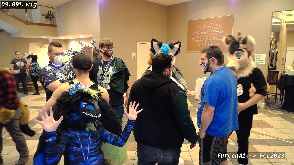 FurConAI's tweet photo. I'm a wig, Come check out what you are at FCL2023 #furconai https://t.co/yxagCvJzHu