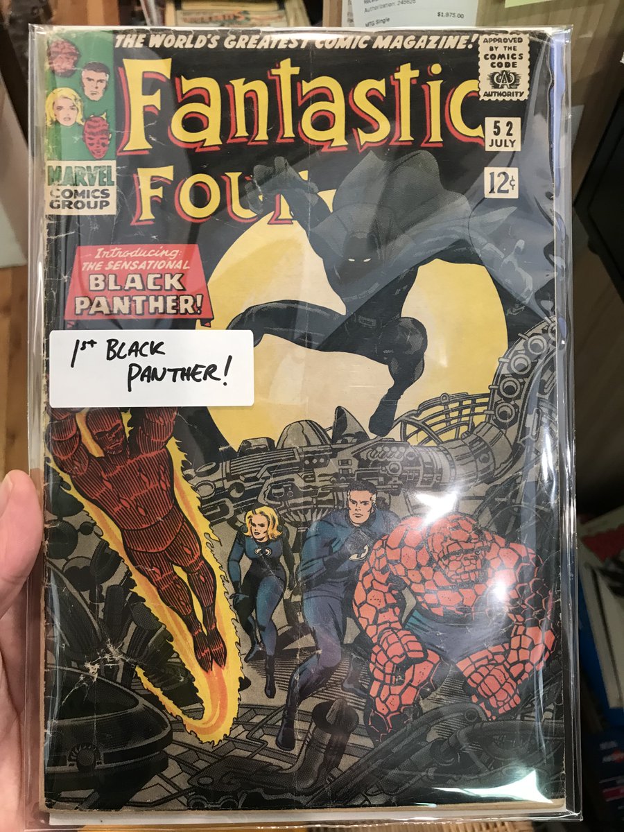 MainSTcomics's tweet photo. Oh my word, so very cool!

love new arrivals!

#blackpanther #marvel #comics #backissues https://t.co/V5qQuRqP5e