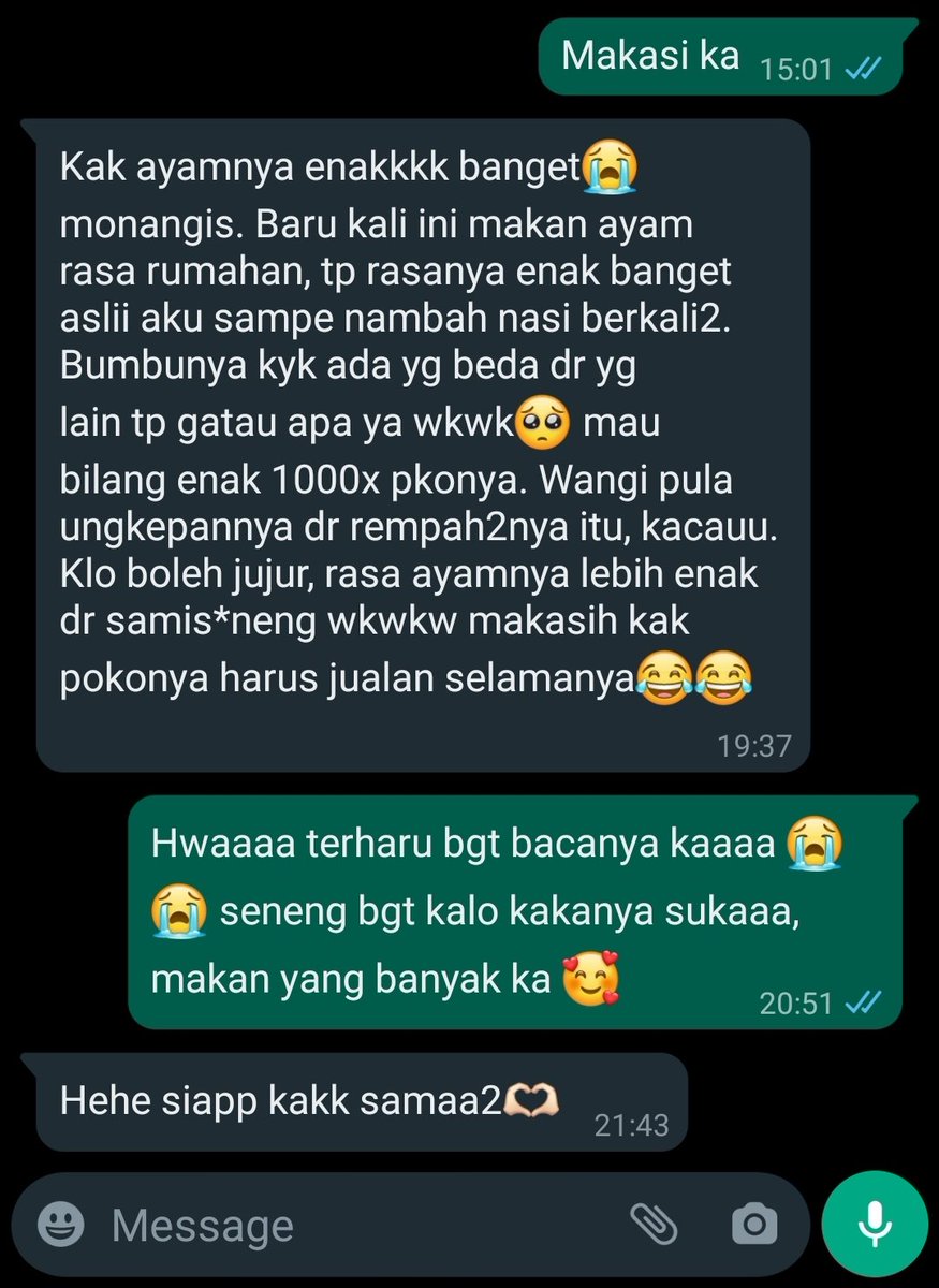 greenndae's tweet photo. Suka terharu kalo customer tiba2 kasi review and compliment begini 🥹 https://t.co/HezEL30k15