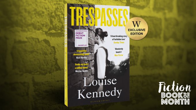 Love and violence collide in #Trespasses, a compelling and vivid portrayal of the divisions within Belfast during the 1970s, as people struggle for a sense of normality amidst increasing turmoil. 📚 

@KennedyLoulou 
#Trespasses 
#Waterstones 
#Fiction
#Books