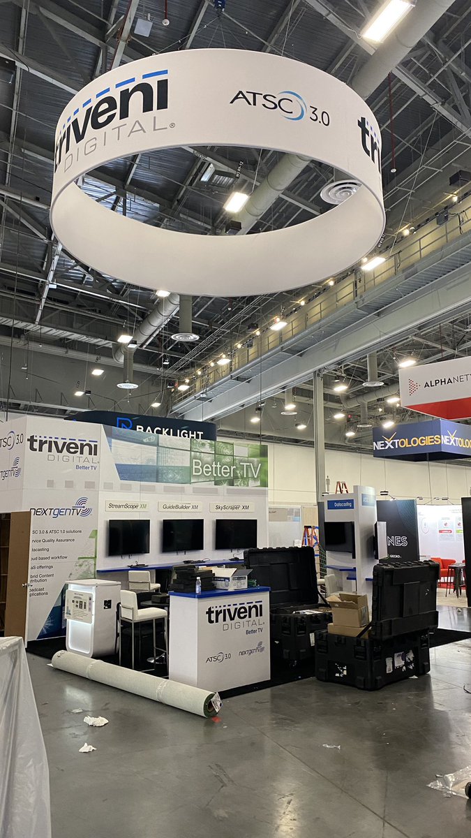 Almost there. Visit us tomorrow at the <a href="/NABShow/">NAB Show</a> . We are in the west hall W3251 and see all our new #atsc3 innovations.
#nextgentv <a href="/nabtweets/">National Association of Broadcasters</a> #nab #NAB2023 #NABShow