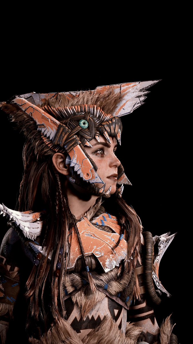 #ToTheShores day seven - orange armor 🧡

#HorizonForbiddenWest #BeyondTheHorizon #VirtualPhotography