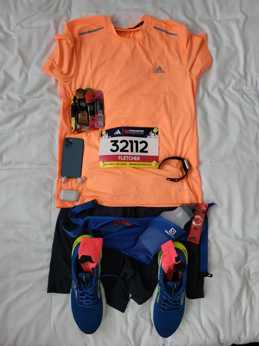 markrfletcher's tweet image. My first ever marathon tomorrow at #ManchesterMarathon. As ready as I can be. A lot has changed since first signing up in December, so hoping to have a great time. All by myself, so hoping to meet some fellow orphans!
