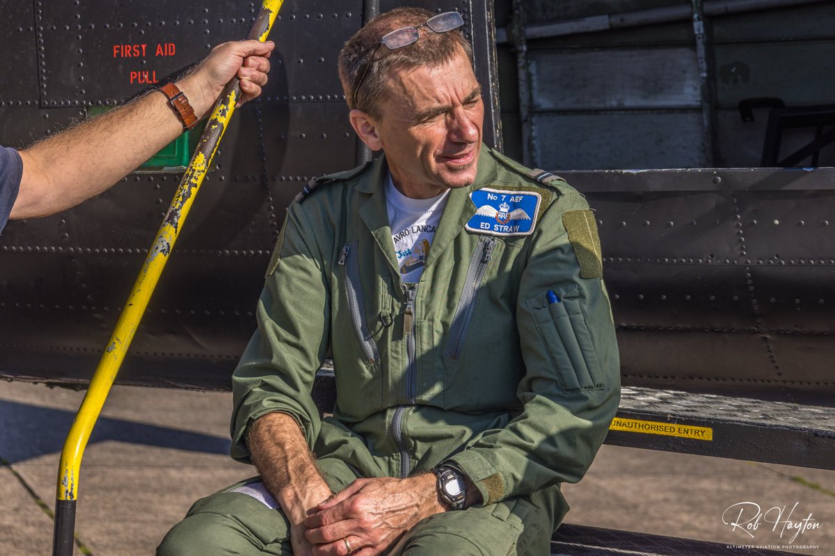 ShutterbugWGC's tweet photo. “Pilot Week”
Finishing this evening’s posts and sticking with the BBMF here is their former Lancaster pilot Ed Straw, now of course one of the men they turn to at East Kirkby to taxi ‘Just Jane’ as he did on my third taxi ride in 2021…@RAFBBMF #pilotweek https://t.co/YhkvwASYdU