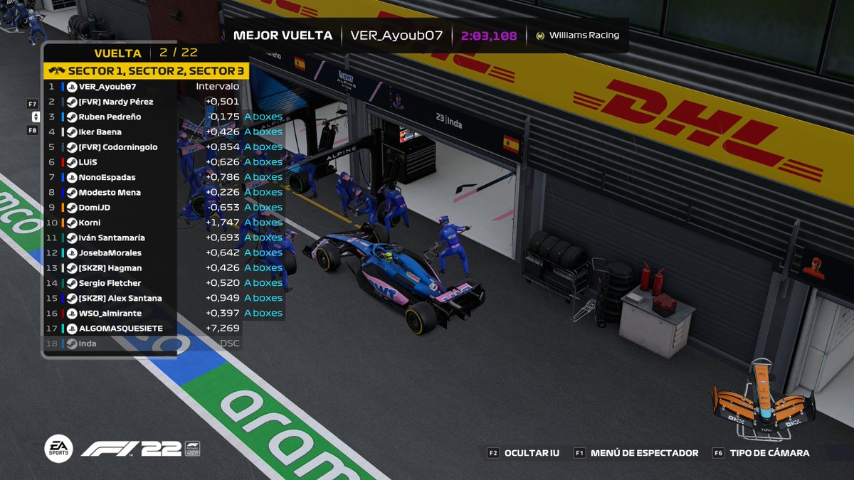 Simseriesnet's tweet image. El líder en boxes, otros apuestan por no cambiar neumáticos 😬

¡Acaban de cambiar todas las posiciones!

¡Pero que está pasando @Rotren_ &amp;amp; @photoracertv vaya carrera! #SimSeries 

Directo: twitch.tv/rotren
