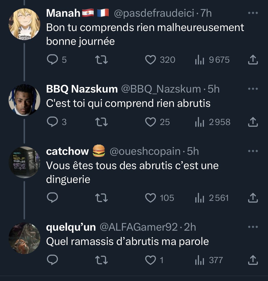 Sach0unet's tweet photo. un débat au sommet https://t.co/dS98sUhK2E