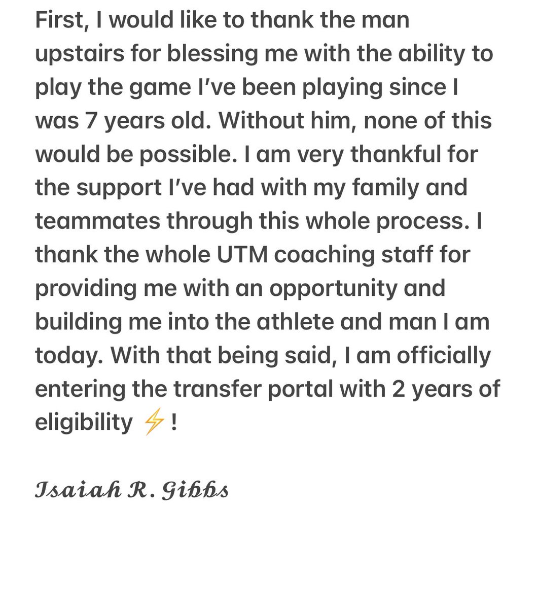 Isaiah Gibbs tweet media