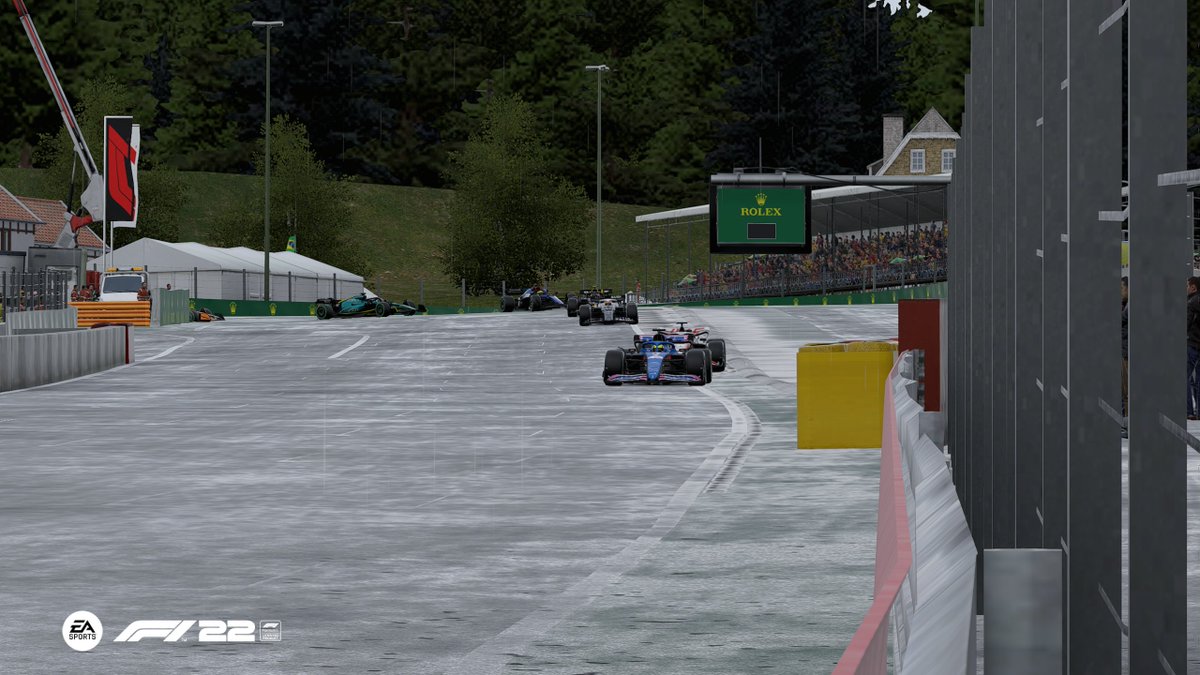 Simseriesnet's tweet image. La lucha por la primera posición esta servida, fijaros en esta instantánea al paso por la zona de boxes.

@RubenP_F1 vs Iker Baena 

#SimSeries