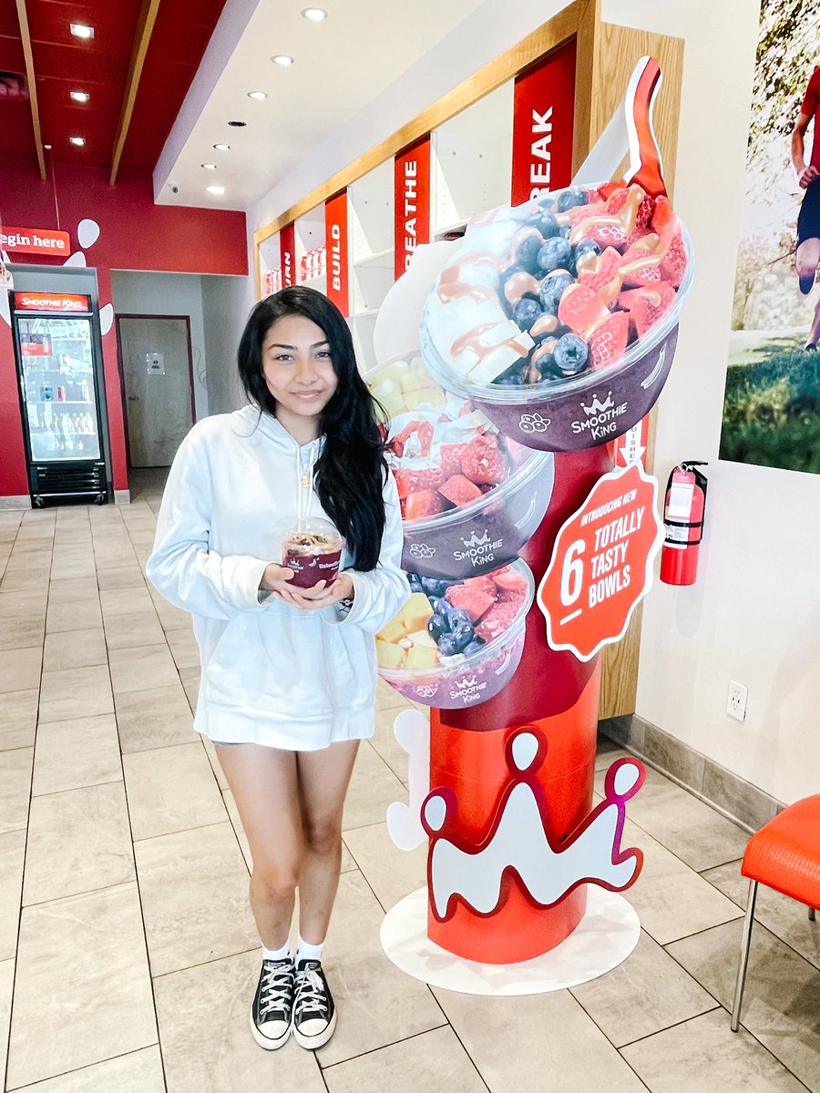 Smoothie bowls are a perfect pre/post workout meal as they provide the body with essential nutrients and energy. Stop by Smoothie King Crosby and try one of our six bowls.
.
.
.
.

#smoothiekingcrosby#smoothieking #crosbytexas #crosbyisd  #crosbycougars #crosbyhighschool