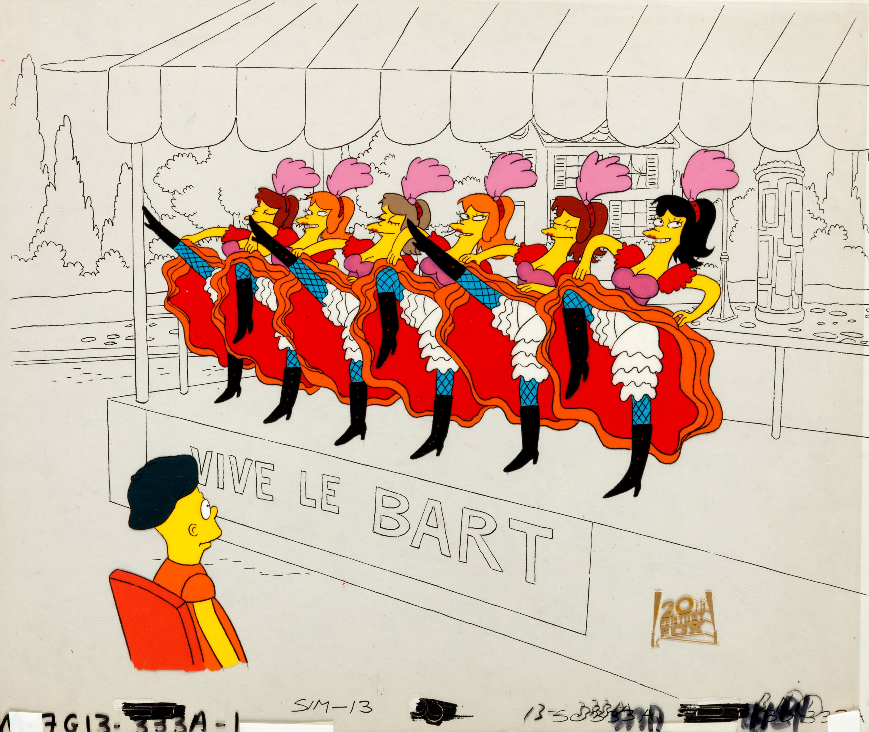 Simpsons Production Art on X Here s an unused cel from The Crepes of Wrath which first aired 33 years ago today The original promo for The episode included two brief moments not