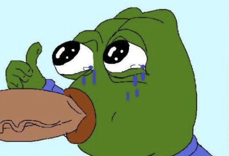 R89🎒 on Twitter "Weep tears of joy while you gargle Franks balls."