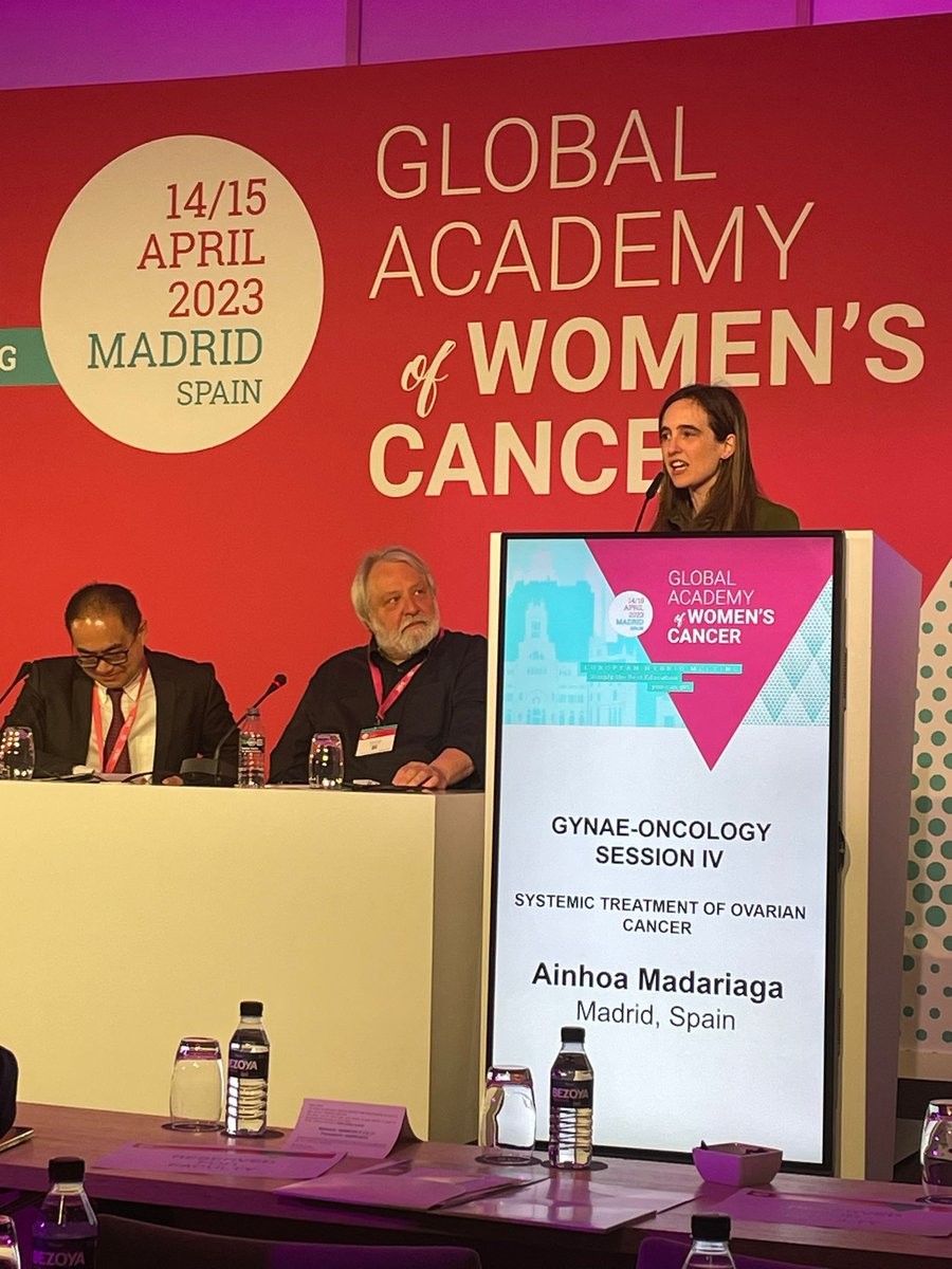 Such an honour to speak at the Global Academy of Women's Cancer on the post #PARPi 💊 therapeutic landscape in ovarian cancer
🔝🔝 discussions & debates