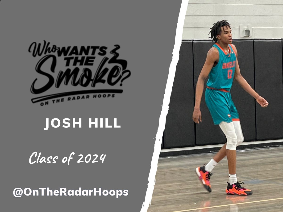 2024 6’11” Josh Hill (<a href="/Joshhill022/">Josh Hill</a>) had a monster game in the win over CPB with 27 points in the win for
Game Elite. Almost impossible to stop when he gets within 5’ of the basket; finishing with a hook shot, jump shot, or a massive dunk. Big time shot blocker defensively, too.