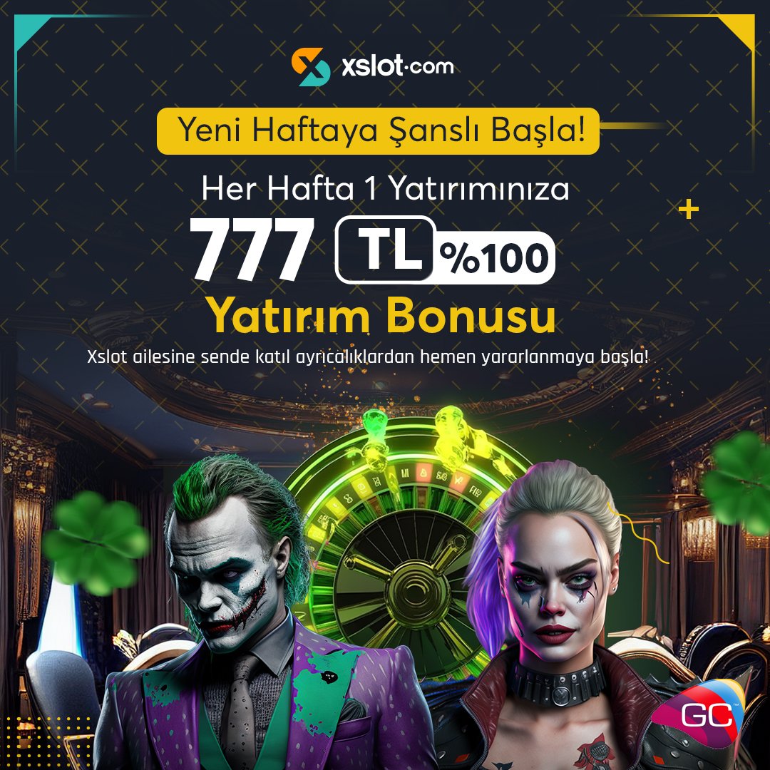 📣 Xslot.com'da Yeni Haftaya Şanslı Başla..!

☄️ Her hafta 1 Yatırımınıza Özel 777 TL

☄️%100 Yatırım Bonusu!

✅Yatırımını Yap,
✅ Slot lobilerinde geçerli,
✅ %100 Yatırım Bonusunu Al!

👽 ÇOK YAKINDA SİZLERLEYİZ..

➡️ bit.ly/Xslotcom
