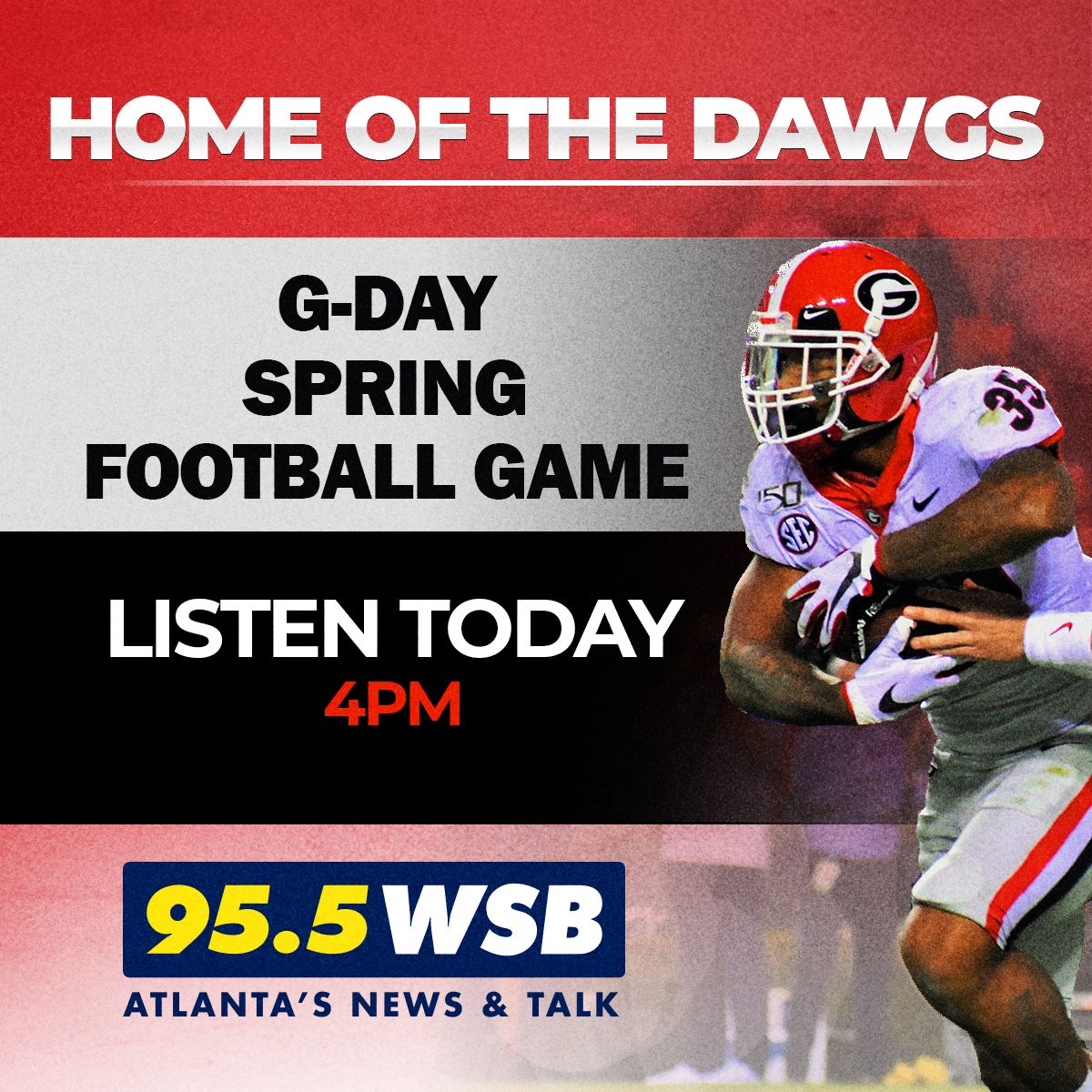 WSB Radio on Twitter "Get excited Dawg fans, it's GDay! Coverage of