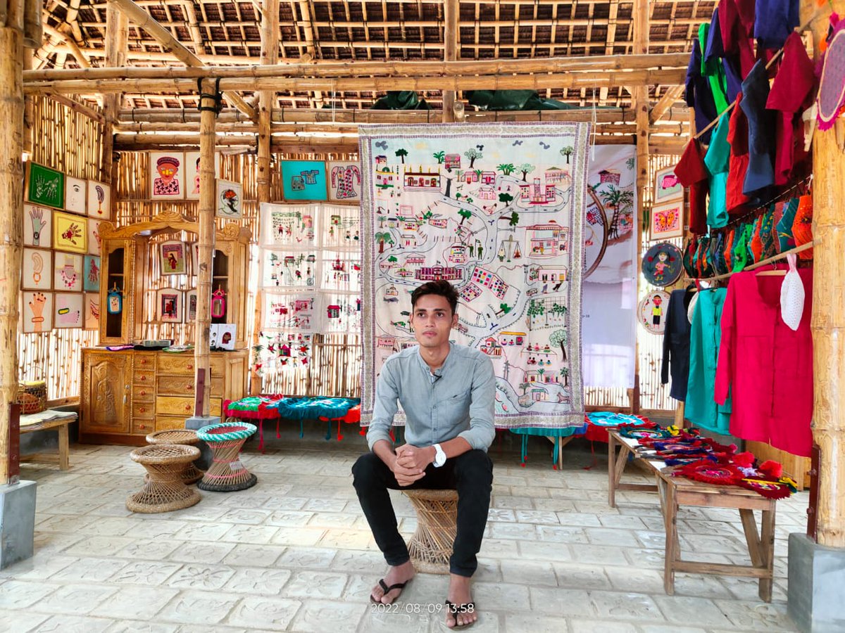 Art is a form of expression that uses various mediums such as painting, sculpture, music, literature, dance, theater, and film to communicate ideas, emotions, and experiences.
 Art is a language without words, a canvas for thoughts and feelings to be heard. #HappyWorldArtDay