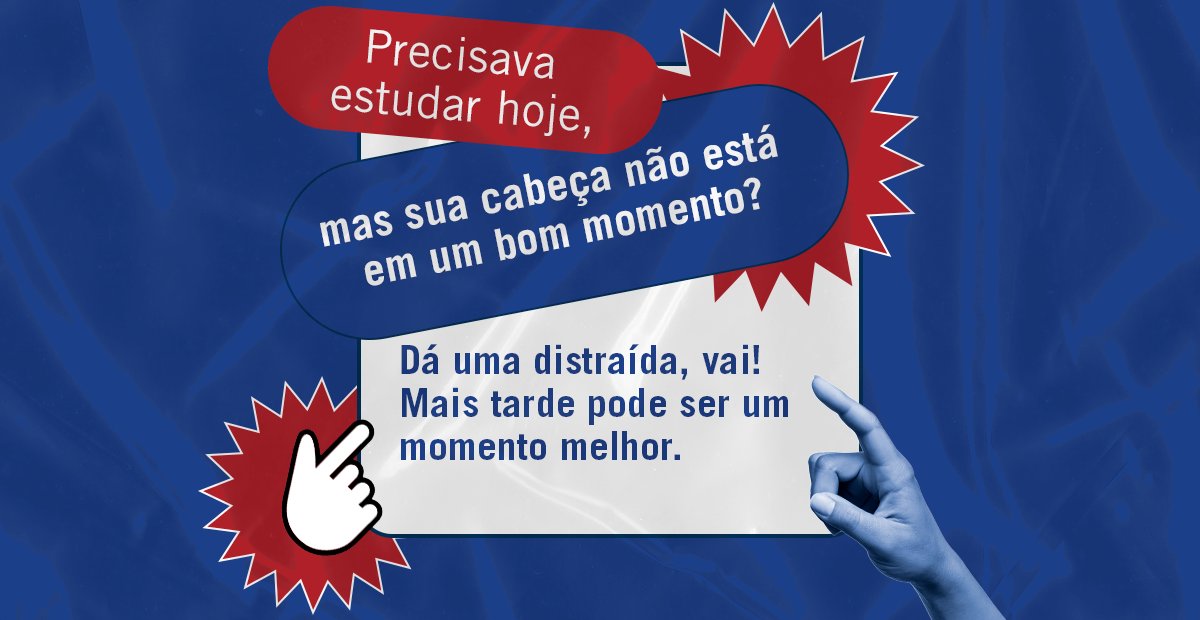 unifacs's tweet photo. Nós somos incríveis, mas tem hora que é difícil cumprir todas as promessas que fazemos para nós mesmos, não é? E está tudo certo com isso! Respira um pouco que as coisas se ajeitarão. https://t.co/vyt38ldXHm