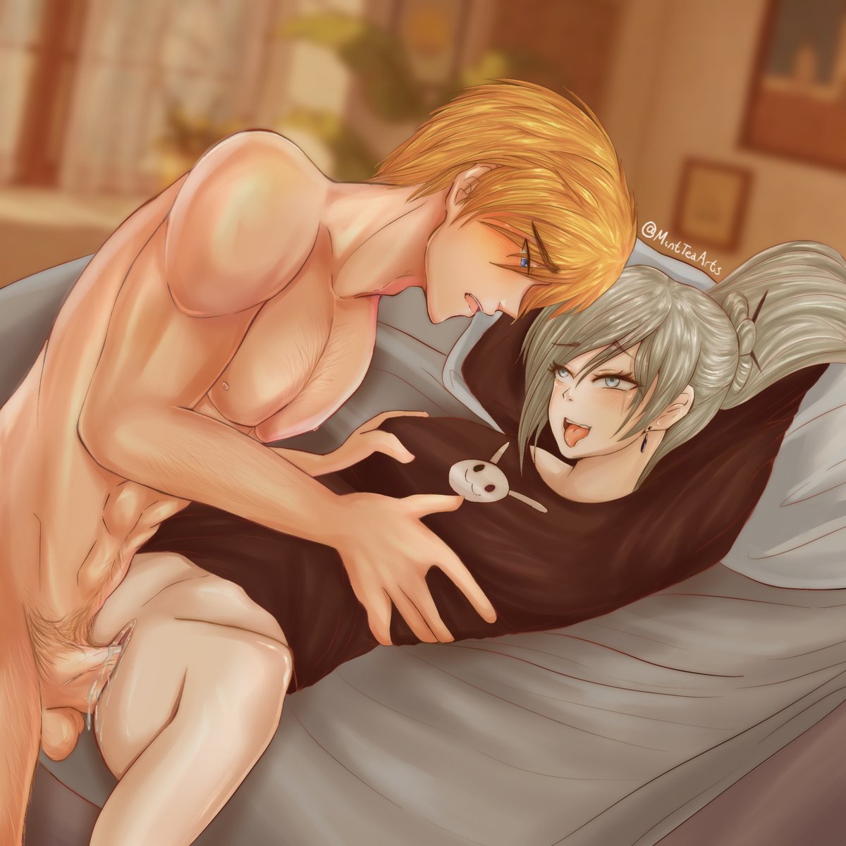 A continuation of those Weiss x Jaune pieces I was drawing the other week!

#RWBY #JauneArc #WeissSchnee #Nsfw