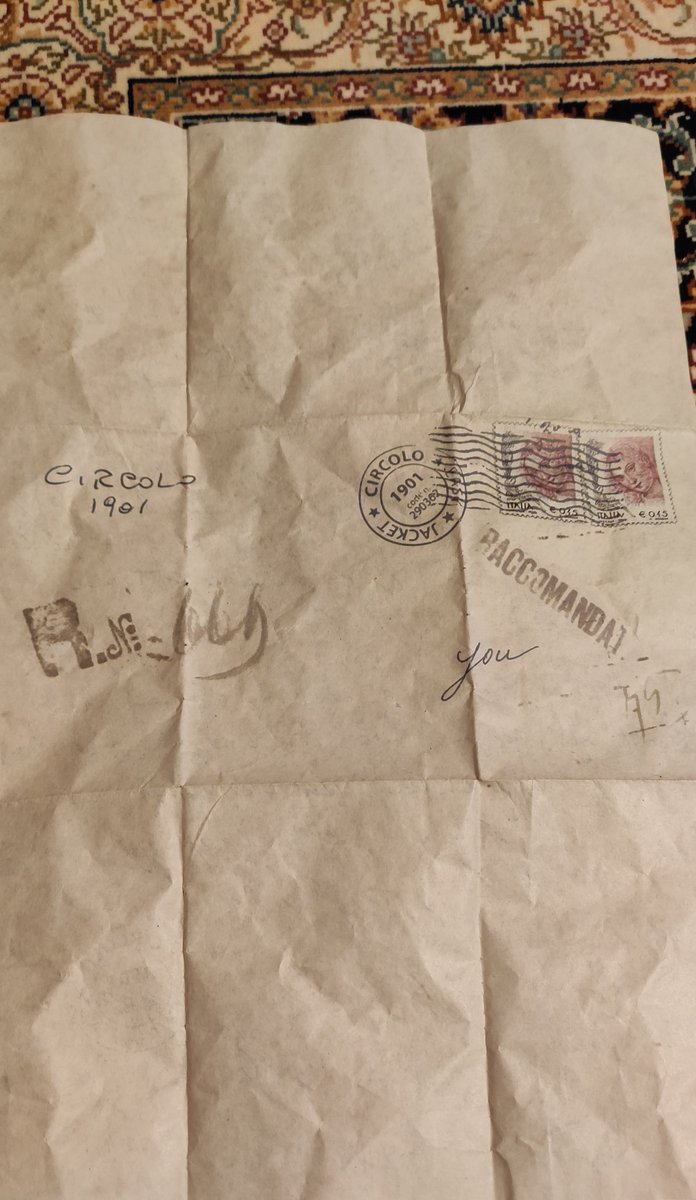 laci_bacsi's tweet image. Egy éve vettem egy zakót és csak most találtam meg a zsebében ezt a kedves kis  levelet. :) 
#Circolo