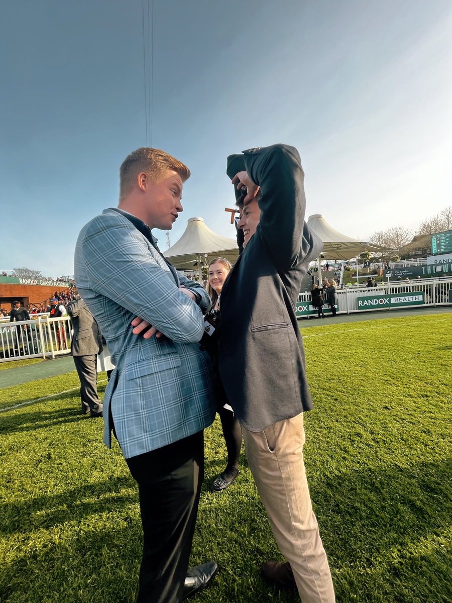 TheRacingJosh's tweet photo. 21 years old. Found racing during covid and his new passion led to a share in Corach Rambler. Now the owner of a two-time Cheltenham festival and Grand National winner. 

Racing is a special sport and I’m over the moon for you Cam. https://t.co/p4SZyvNiL4