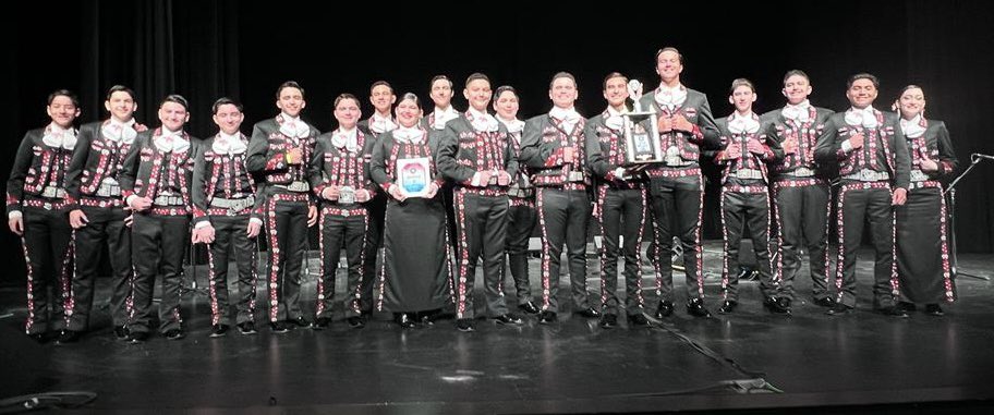 NuevoCascabel's tweet photo. Shout out to both of our Mariachis for an amazing performance last night! JV earned 4th place and Varsity earned 5th place! #TAMEState https://t.co/Ph9v00fPXx