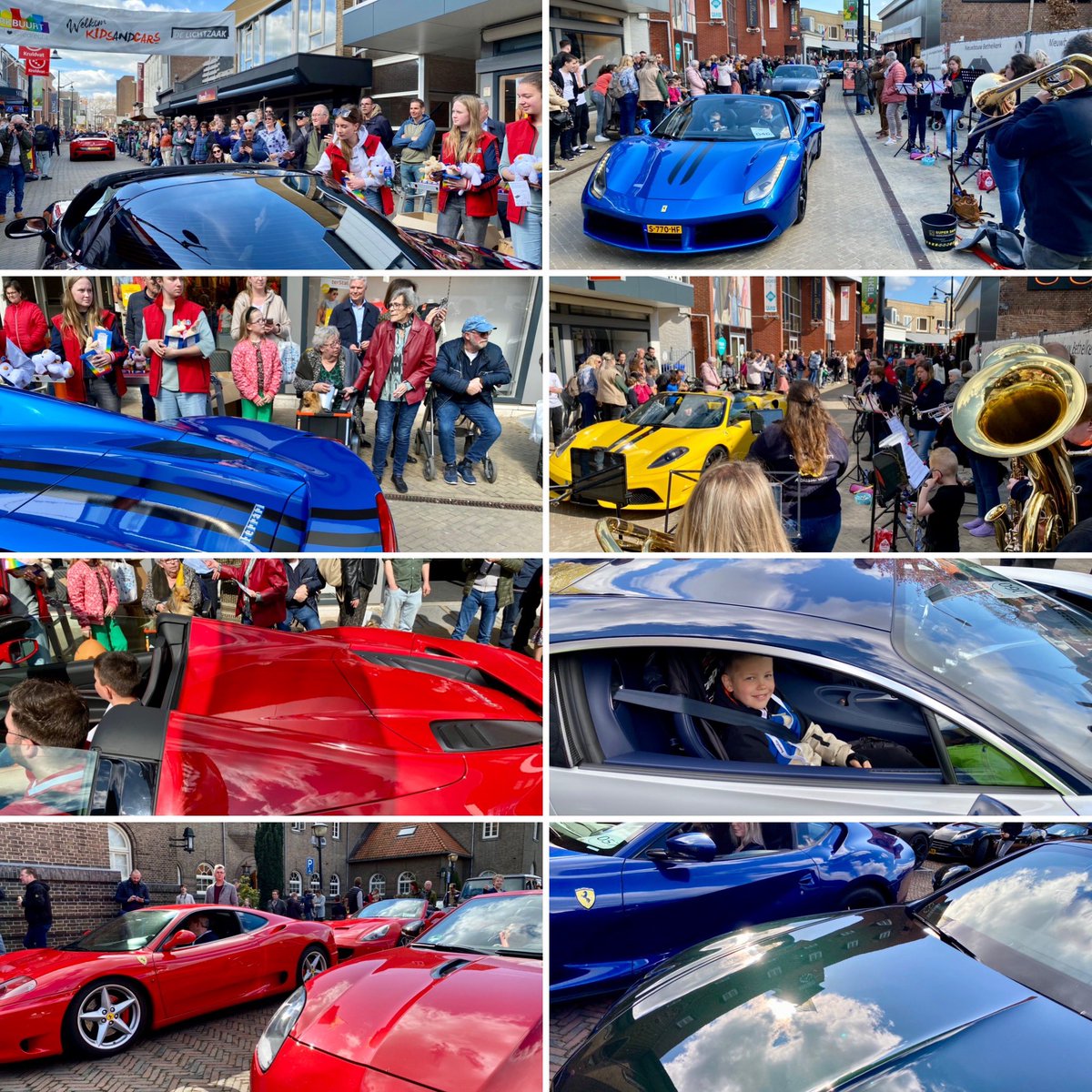 De inwoners van <a href="/Sliedrechtgem/">Gemeente Sliedrecht</a> liepen vandaag massaal uit voor Kids and Cars. Wat een prachtig initiatief voor zieke kinderen. Kinderen, chauffeurs en inwoners genoten! 😎
Met een mooie donatie aan onze Voedselbank.