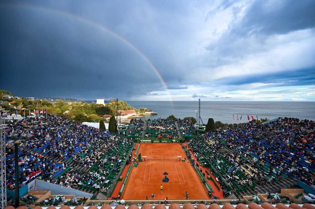 This isn't a tennis venue, this is an experience

📸 <a href="/monaco__info/">Monaco Info</a>