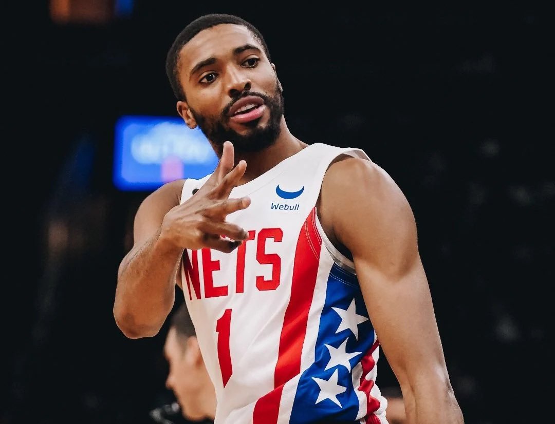 BrooklynNetcast's tweet image. Mikal Bridges in the first half: 

23 Points 
63 FG% 

HE IS THAT GUY
