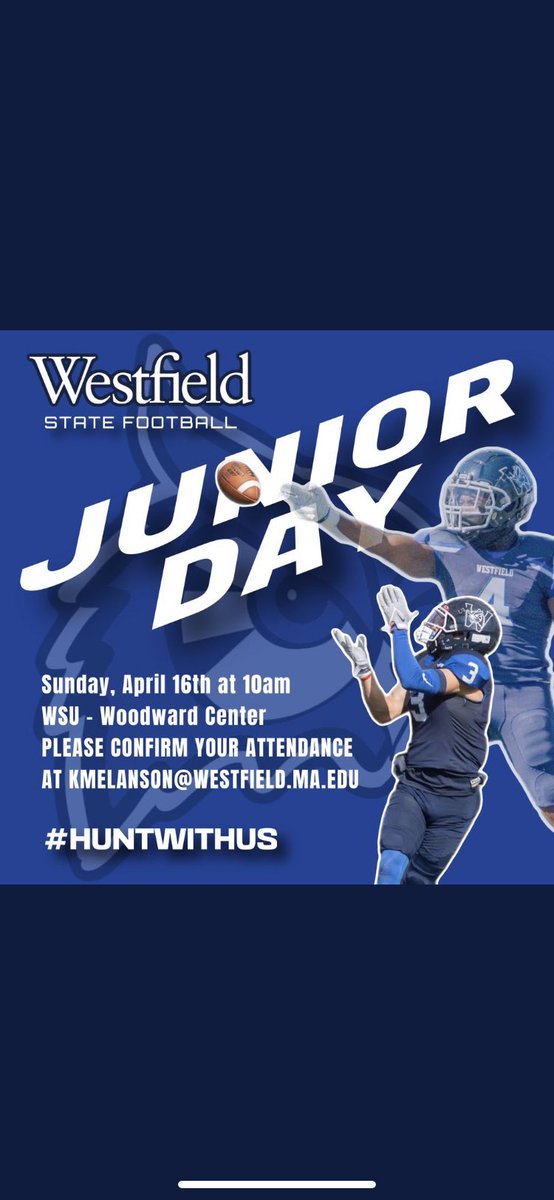 Tyrese Wofford (@tyresewofford) on Twitter photo Thank you For the junior day!! <a href="/WSUOwlsFootball/">Westfield State Football</a> <a href="/coach_kinder/">Coach Kinder</a> <a href="/tomlangworthy/">Tom Langworthy</a> <a href="/r_joly/">Richie Joly</a> Thank you For the junior day!! <a href="/WSUOwlsFootball/">Westfield State Football</a> <a href="/coach_kinder/">Coach Kinder</a> <a href="/tomlangworthy/">Tom Langworthy</a> <a href="/r_joly/">Richie Joly</a>