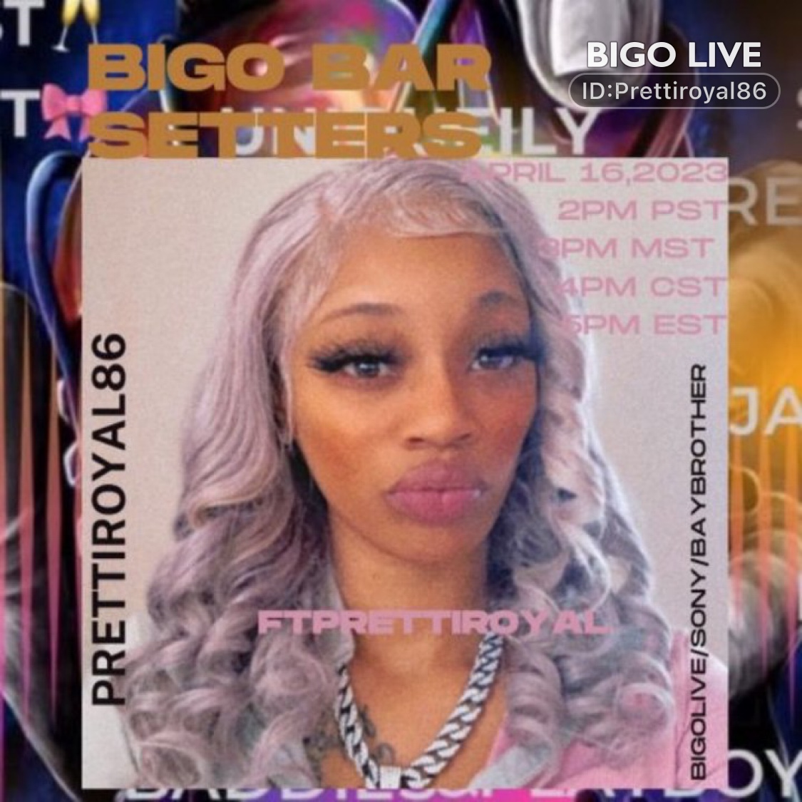 craziesexxycool's tweet photo. Come and see 💎PretiRoyl streaming live on #BIGOLIVE and make new friends! 
https://t.co/IKGobUgXev https://t.co/tYgbPoXHnz