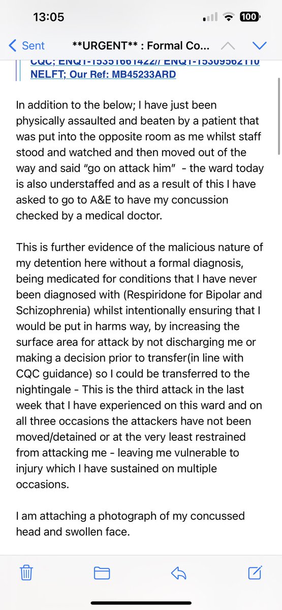 weareswen's tweet photo. 🚨🚨🚨😳CYBERNETIC IN MIND THREATS TO KILL - RESULTING IN @THEIONKING’s ATTEMPTED MURDER TODAY!! At Goodmayes Hospital 🏥 Turner Ward - @GCHQ 👮‍♀️@GOVUK 👩🏻‍⚖️@ChiefMI6🕵🏻 #CyberneticMurderIsReal https://t.co/Bku9Xn7BIe