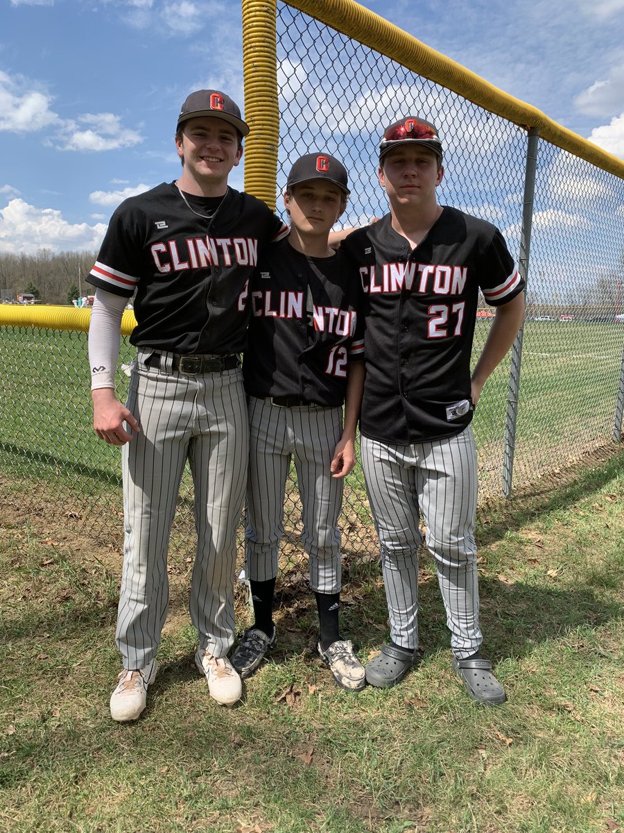 Hanover Horton Tournament Game 1 Clinton over Bronson 10-0 in 5 innings . Gavin Shores winning pitcher . Ryan Tschirhart 3 run HR and Cole  Breitenwischer 2/3 3 RBI. Redwolves now. 4-0. We play the Host team for the championship next. <a href="/ClintonAthletic/">Redwolves Athletics 🐺</a>