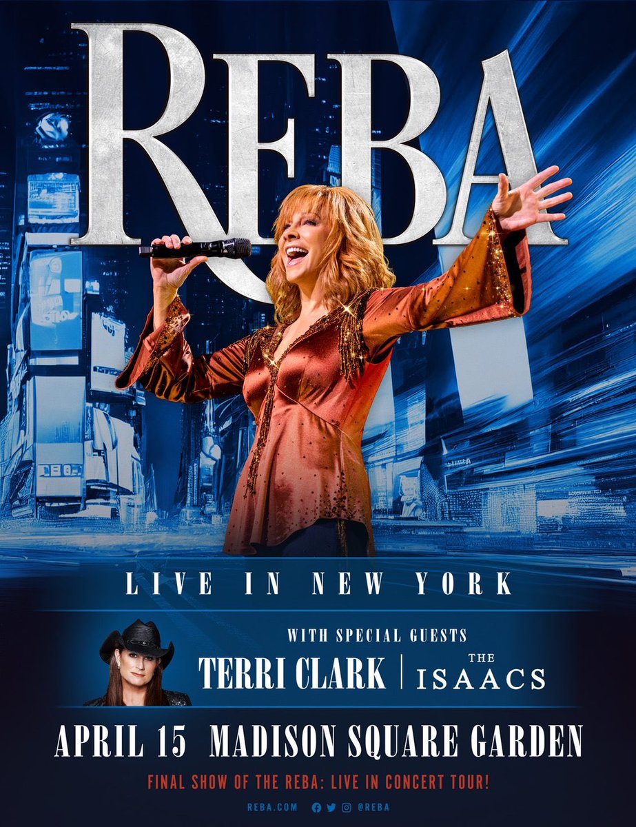 Reba McEntire on Twitter "Tonight’s the night! We play the final show